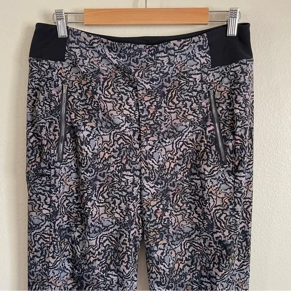 Athleta Trekkie North Jogger Pants Kinetic Abstract Print Size 12 - Picture 6 of 13